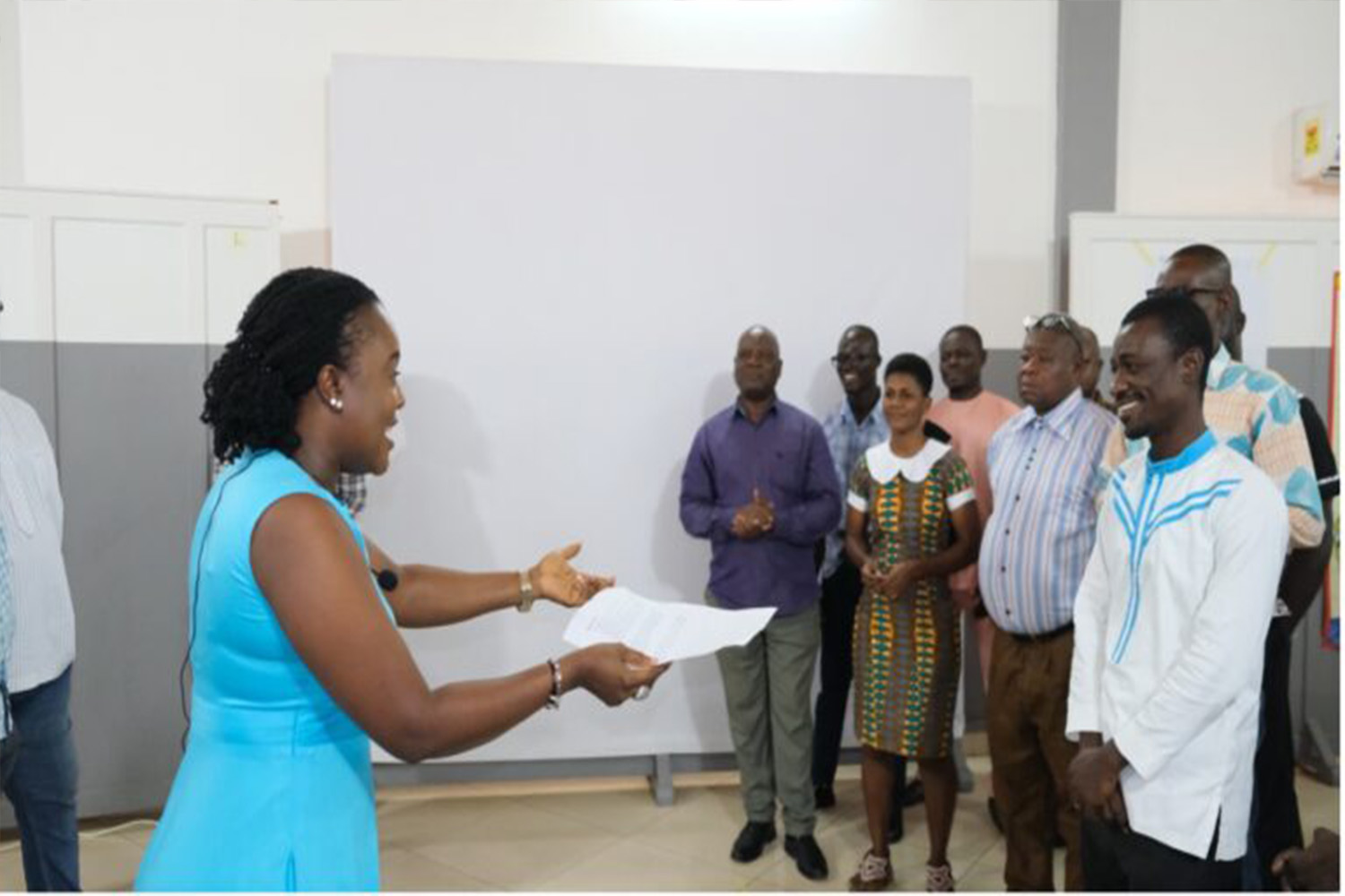 Ghana Education Service and T-TEL organise Communications Training for district communicators under the Communities of Excellence Programme.