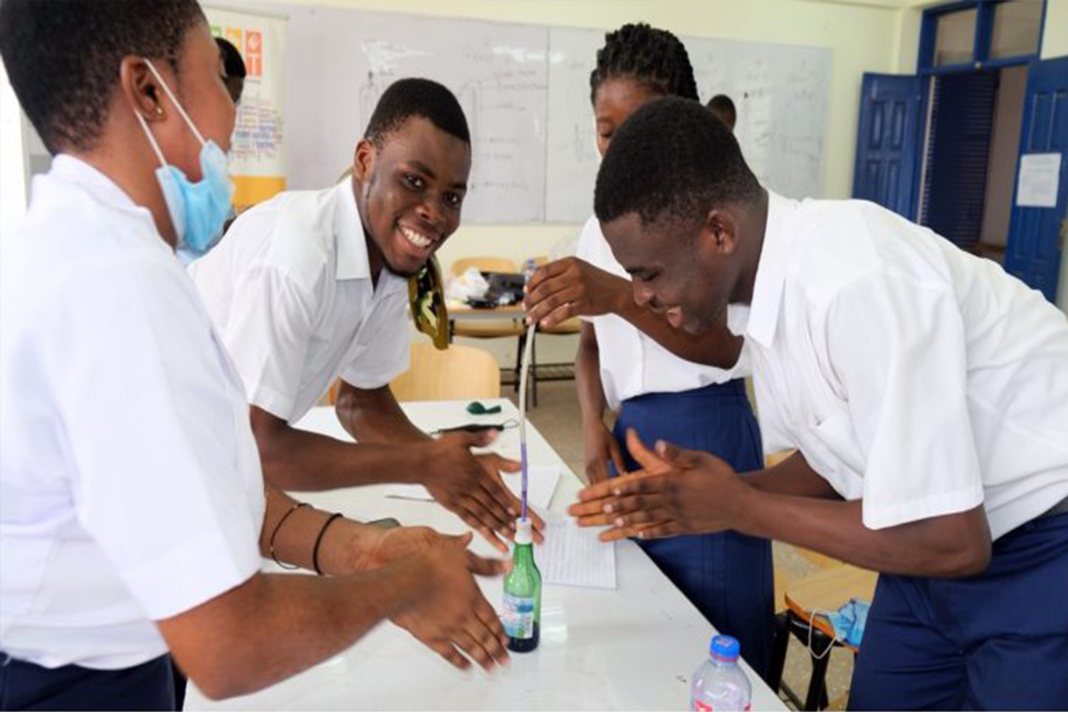 Accra College of Education hosts ‘Experiment Share’ for students .