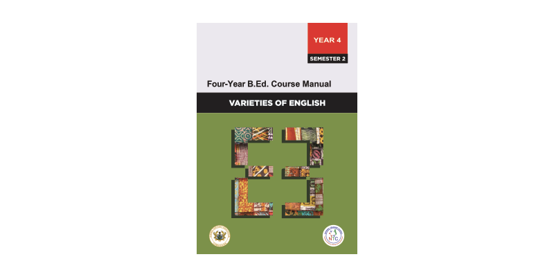 B.Ed. Course Manual_Varieties of English_Year 4 Semester 2